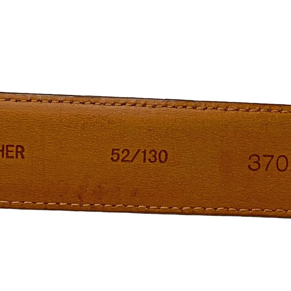 JoS. A. Bank Cedar Brown Polished Genuine Leather‎ Dress Belt